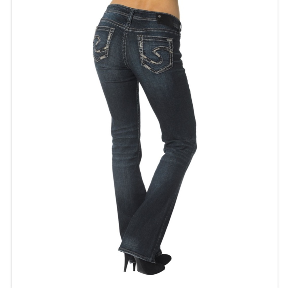 Aiko Mid Boot Dark Wash Jeans